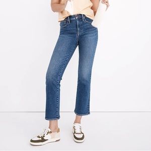 Madewell Cali Demi-Boot Jeans in Bodney Wash